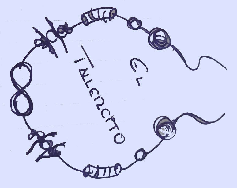 logotipo de pulseras macramé El Tallercito